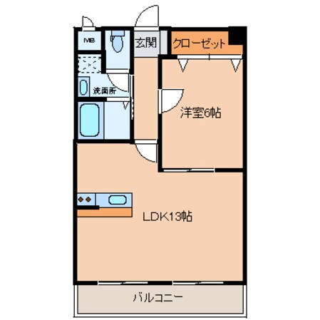 JfeelⅢの物件間取画像